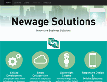 Tablet Screenshot of newage-solutions.com